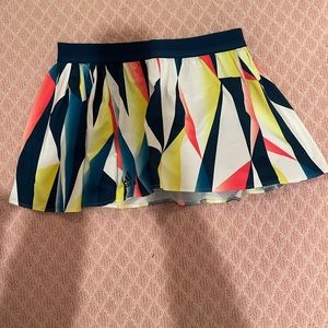 Adidas Womens multi colored tennis skirt